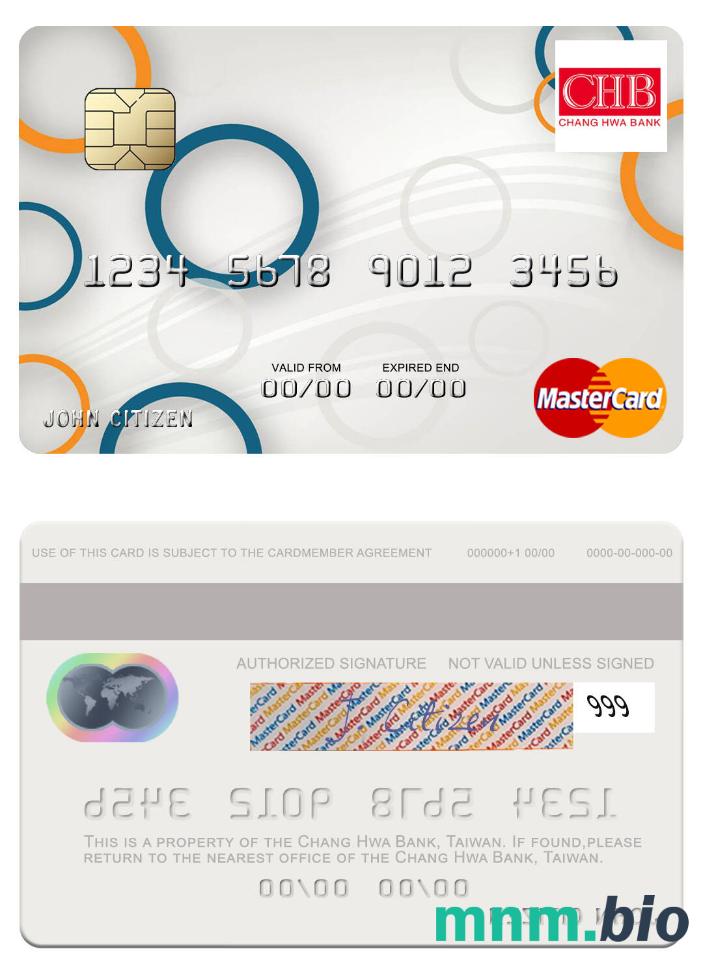 Taiwan Chang Hwa Bank mastercard